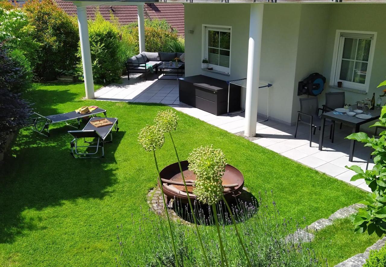 Entspannen Im Grunen, Ferienwohnung Mit Eigenem Garten Keilberg Luaran gambar