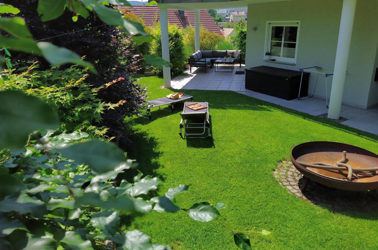 Entspannen Im Grunen, Ferienwohnung Mit Eigenem Garten Keilberg Luaran gambar